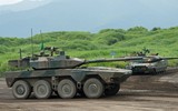 [ẢNH] Xe tăng bánh lốp Type-16 Nhật Bản với pháo mạnh hơn cả xe tăng T-54