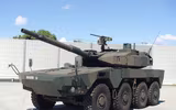 [ẢNH] Xe tăng bánh lốp Type-16 Nhật Bản với pháo mạnh hơn cả xe tăng T-54