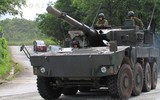 [ẢNH] Xe tăng bánh lốp Type-16 Nhật Bản với pháo mạnh hơn cả xe tăng T-54