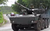 [ẢNH] Xe tăng bánh lốp Type-16 Nhật Bản với pháo mạnh hơn cả xe tăng T-54