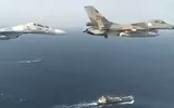 [ẢNH] F-16 Venezuela bay cắt mặt tàu chiến Mỹ để hộ tống tàu chở dầu Iran