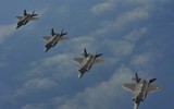 [ẢNH] Tiêm kích tàng hình F-35A Mỹ bất ngờ gãy càng đáp, phi công kịp thoát hiểm