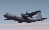 [ẢNH] Máy bay C-130H của Mỹ đâm vào tường ở Iraq