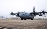 [ẢNH] Máy bay C-130H của Mỹ đâm vào tường ở Iraq