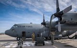 [ẢNH] Máy bay C-130H của Mỹ đâm vào tường ở Iraq