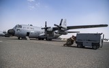 [ẢNH] Máy bay C-130H của Mỹ đâm vào tường ở Iraq