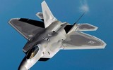 [ẢNH] ‘Chim ăn thịt’ F-22 Mỹ áp sát ‘gấu bay’ Tu-95MS Nga