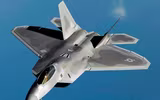 [ẢNH] ‘Chim ăn thịt’ F-22 Mỹ áp sát ‘gấu bay’ Tu-95MS Nga