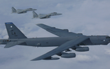 [ẢNH] ‘Pháo đài bay’ B-52 Mỹ xâm nhập 'sân sau' của Nga