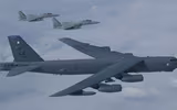 [ẢNH] ‘Pháo đài bay’ B-52 Mỹ xâm nhập 'sân sau' của Nga
