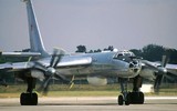 [ẢNH] Mỹ buộc phải điều F-22 lên chặn trinh sát cơ khổng lồ Tu-142 của Nga