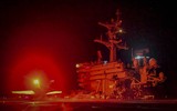 [ẢNH] Hai siêu tàu sân bay Mỹ cùng tập trận trước cửa ngõ Biển Đông