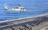 [ẢNH] Đội hình hùng hậu hộ tống 2 tàu sân bay Mỹ trên Biển Đông