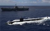 [ẢNH] Đội hình hùng hậu hộ tống 2 tàu sân bay Mỹ trên Biển Đông
