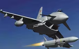 [ẢNH] ‘Cuồng phong Châu Âu’ EF-2000 thách đấu cùng ‘chiến thần’ Su-35 Nga