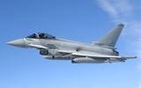 [ẢNH] ‘Cuồng phong Châu Âu’ EF-2000 thách đấu cùng ‘chiến thần’ Su-35 Nga