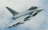 [ẢNH] ‘Cuồng phong Châu Âu’ EF-2000 thách đấu cùng ‘chiến thần’ Su-35 Nga
