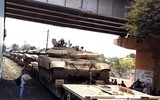 [ẢNH] Ấn Độ triển khai tăng T-90 sát biên giới chặn lính Trung Quốc