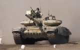 [ẢNH] Ấn Độ triển khai tăng T-90 sát biên giới chặn lính Trung Quốc