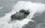 [ẢNH] Thiết giáp lội nước Mỹ chìm, 1 người thiệt mạng, 8 người khác mất tích