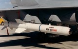 [ẢNH] F-16 Đài Loan tuần tra mang theo tên lửa Mỹ có thể dễ dàng hủy diệt tàu chiến