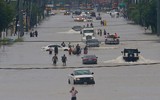 Siêu bão Havery nhấn chìm thành phố Houston