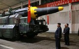 Trước thềm quốc khánh, Triều Tiên di chuyển tên lửa ICBM ra vùng biển phía Tây