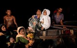 Lật thuyền gần biên giới Bangladesh, 14 người Myanmar thiệt mạng‭