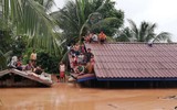 [ẢNH] Công tác cứu trợ vụ vỡ đập thuỷ điện tại Lào: Ấm tình người trong hoạn nạn