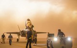 [ẢNH] Cát - kẻ thù nguy hiểm nhất đối với siêu tiêm kích tàng hình F-35