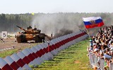 [ẢNH] Nga vô địch tại chung kết giải đua xe tăng Tank Biathlon 2018