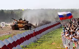 [ẢNH] Nga vô địch tại chung kết giải đua xe tăng Tank Biathlon 2018