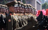[ẢNH] Triều Tiên không phô diễn tên lửa trong lễ diễu binh kỷ niệm 70 năm Quốc khánh