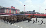 [ẢNH] Triều Tiên không phô diễn tên lửa trong lễ diễu binh kỷ niệm 70 năm Quốc khánh
