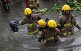 [ẢNH] Siêu bão Mangkhut quét qua Trung Quốc gây thiệt hại lớn
