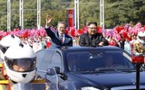 [ẢNH] Nhà lãnh đạo Kim Jong-un và Tổng thống Hàn Quốc Moon Jae-in hội đàm tại trụ sở Đảng Lao động Triều Tiên