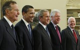 [ẢNH] Những hình ảnh quý giá về Tổng thống George Bush trước khi ra đi ở tuổi 94