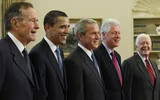[ẢNH] Những hình ảnh quý giá về Tổng thống George Bush trước khi ra đi ở tuổi 94