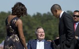 [ẢNH] Những hình ảnh quý giá về Tổng thống George Bush trước khi ra đi ở tuổi 94
