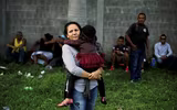 [ẢNH] Hành trình gian khổ của đoàn người di cư Honduras đang đổ về biên giới với Mỹ