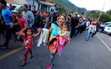 [ẢNH] Hành trình gian khổ của đoàn người di cư Honduras đang đổ về biên giới với Mỹ