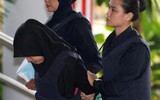 [ẢNH] Nữ bị cáo người Indonesia vụ sát hại công dân Triều Tiên mang hộ chiếu Kim Chol mừng vui được thả