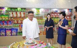 [ẢNH] Chủ tịch Kim Jong-un thị sát các cơ sở kinh tế của Triều Tiên