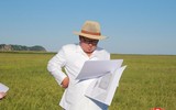 [ẢNH] Chủ tịch Kim Jong-un thị sát các cơ sở kinh tế của Triều Tiên