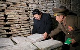 [ẢNH] Chủ tịch Kim Jong-un thị sát các cơ sở kinh tế của Triều Tiên