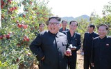 [ẢNH] Chủ tịch Kim Jong-un thị sát các cơ sở kinh tế của Triều Tiên