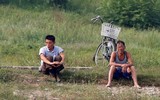 [ẢNH] Cuộc sống của người dân Triều Tiên bên bờ sông Yalu