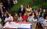 [ẢNH] Hình ảnh đặc biệt chuyến thăm Vương quốc Anh của Tổng thống Mỹ Donald Trump
