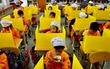 [ẢNH] Học sinh trên thế giới quay trở lại trường sau đại dịch như thế nào