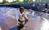 [ẢNH] Tình trạng khẩn cấp ở Mauritius sau sự cố tràn dầu